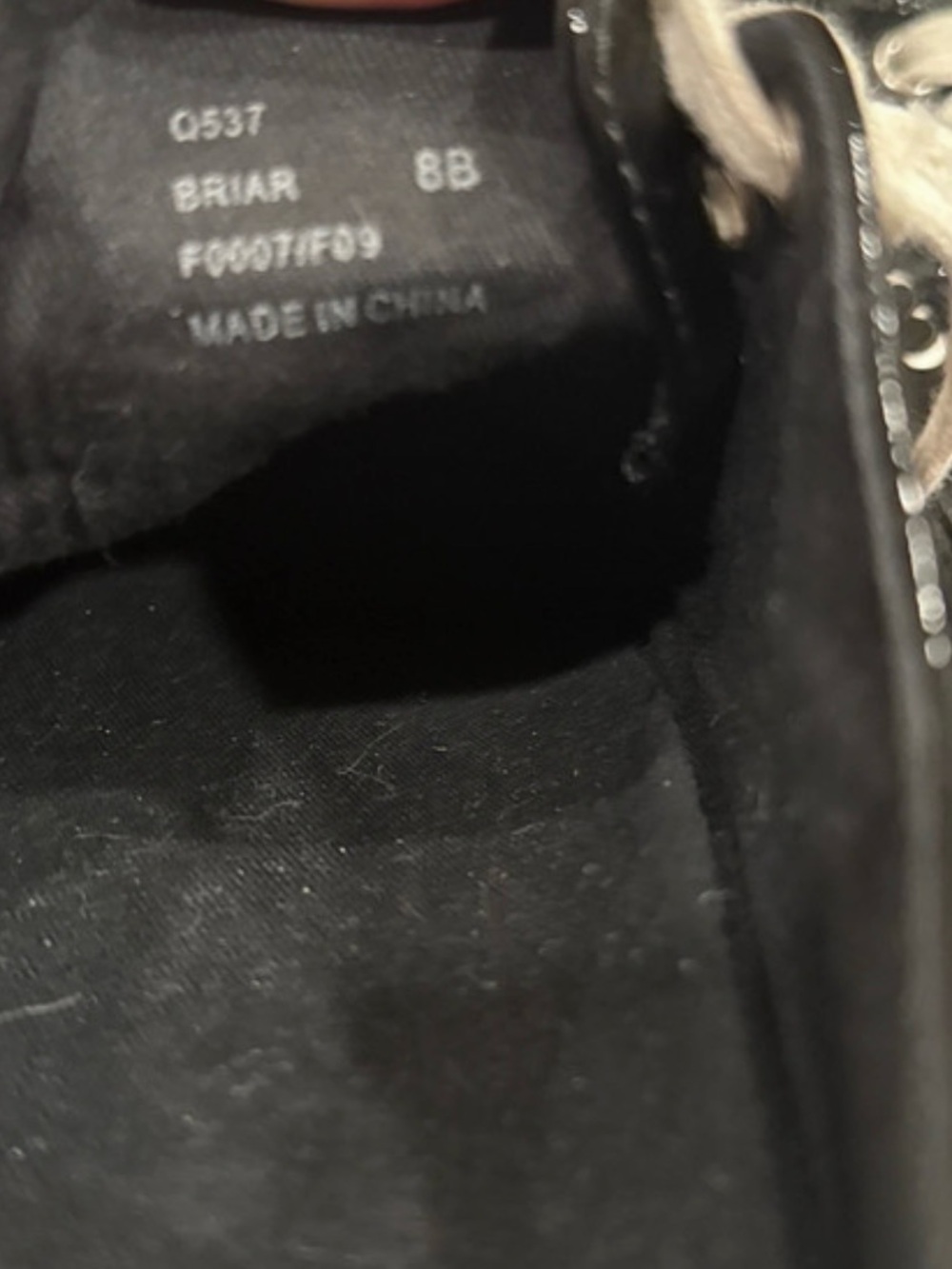 Coach Women’s Black Patent Lace-Up Sneakers - Picture 6 of 7